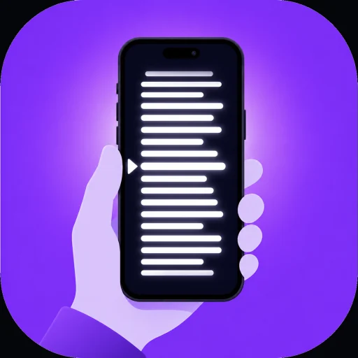 Teleprompter icon
